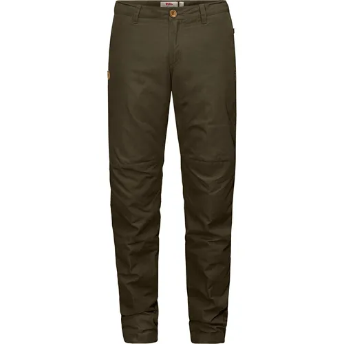Fjällräven Sörmland Tapered Damen Outdoorhose 46 - Bequeme und langlebige Outdoorhose in Dunkeloliv für vielseitige Einsätze. Ideal für Outdoor-Aktivitäten, gefertigt aus hochwertigem Material für optimalen Tragekomfort.