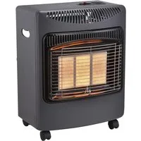 Gasherd Infrarot Daris Sannover 4200 W - Sofortige Erwärmung mit Piezo-Zündung, schnelles Aufheizen dank Keramik-Technologie