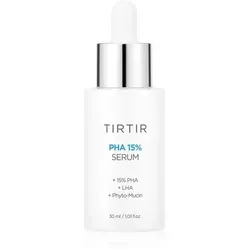 TIRTIR PHA 15% Serum – Hydratisierendes Gesichtsserum 30 ml - TIRTIR PHA 15% Serum, 30 ml, für Damen. Ideal zur Ergänzung Ihrer Pflegeroutine – spendet intensive Feuchtigkeit und sorgt für ein frisches Hautbild. Die flüssige Textur zieht schnell ein und verfeinert die Hautstruktur.