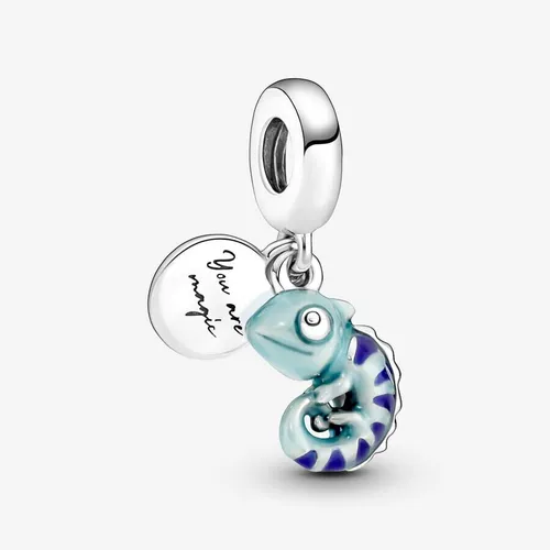 PANDORA Farbwechselndes Chamäleon Charm aus Sterlingsilber - Charm für Armbänder, einzigartiges Farbwechsel-Design aus 925er Silber, ideal für individuelle Schmuckkreationen.