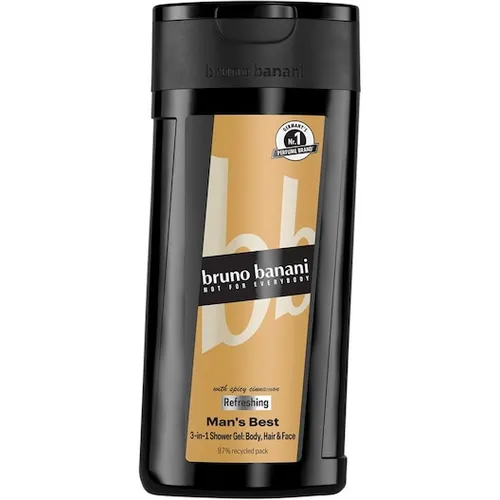Bruno-Banani Herrenduefte Mans-BestHair & Body Shower 250 ml (13,16 € / 1 l)