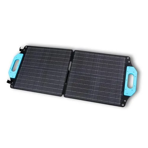 BERGER faltbares Solarpanel mit Standfuß | Monokristallines Solar Panel für Camping & Outdoor | 60W bis 300 W - Entdecke die Freiheit, überall Strom zu haben! Das faltbare Solarpanel ist ideal für Camping und Outdoor-Aktivitäten und bietet verschiedene Leistungsoptionen für deine Energiebedürfnisse. Robustes Design mit IP65-Schutz für jede Wetterlage.