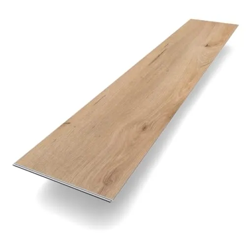 Vinylboden Klick Vinyl Premium "Eiche Wangerooge" | Braun Holzoptik | integrierte Trittschalldämmung | 1210 x 228 x 5 mm | Paket mit 2,2 m² | Fußbodenheizung geeignet | 100% wasserfest | Bodenglück