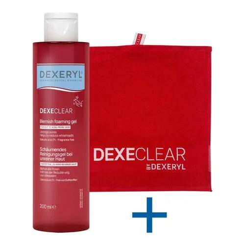 Dexeryl Dexeclear Reinigungsgel schäumend für unreine Haut 200 ml