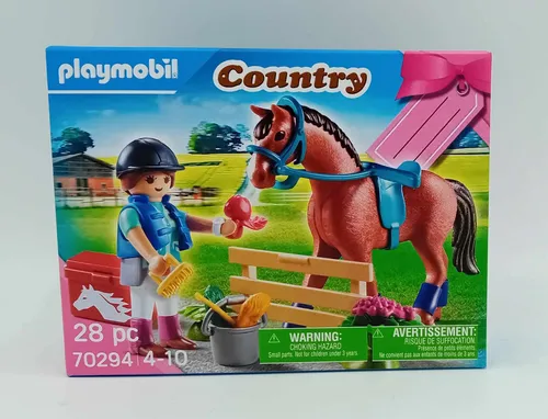 PLAYMOBIL 70294 Geschenkset " Reiterhof " Reiterin Pferd Stallmädchen NEU