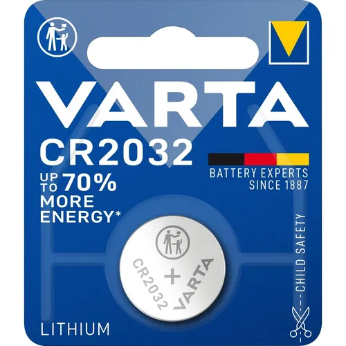 Varta Cr2032 (1 Stk., CR2032, 230 mAh) (VT6032101401)