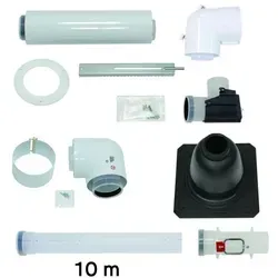 Vaillant Basis Anschluss Paket Luft/Abgas 303250 Brennwert Kamin Heizung Abgas