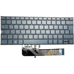 Lenovo IdeaPad 530S Tastatur mit Backlit - Tastatur für Lenovo IdeaPad 530S-14ARR/530S-14IKB/530S-15IKB, deutsch mit blauer Hintergrundbeleuchtung, ideal für komfortables Tippen bei schwachem Licht.