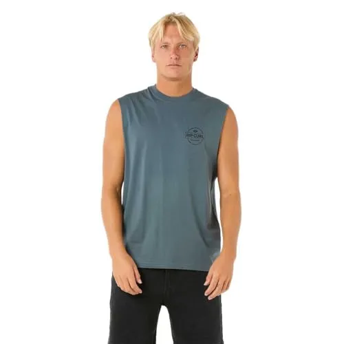 Rip Curl Herren Tank Top Stapler Muscle, Größe:M, Farben:Pine Night