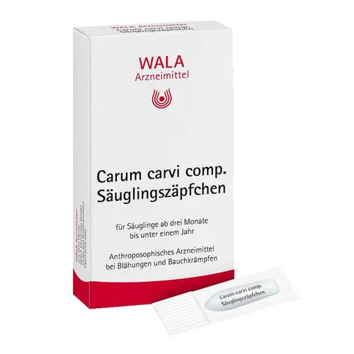 CARUM CARVI Säuglingszäpfchen 10 g - Praktische Säuglingszäpfchen für eine einfache Anwendung. Ideal zur Unterstützung der Pflege Ihres Babys. Jetzt günstig bei Fliegende-Pillen.de kaufen!