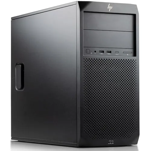 HP Z2 G4 Workstation Tower PC - Intel Core i7, 32 GB RAM, 512 GB SSD - Tower-PCs mit leistungsstarkem Intel Core i7-8700, 32 GB RAM und 512 GB SSD für professionelle Anwendungen, generalüberholt von qualifizierten Lieferanten.