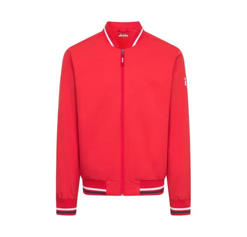 Derbe Funktionsjacke in Rot - Größe XL für Herren - Wasserdichte Funktionsjacke mit 3.000 mm Wassersäule und atmungsaktivem Material. Ideal für Outdoor-Aktivitäten und stylisch in Rot. Perfekte Passform für Herren Plussize.