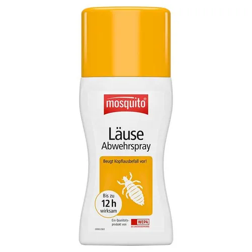 Mosquito Läuse Abwehr Pumpspray - Arzneimittel zur effektiven Vorbeugung gegen Läusebefall, geeignet für Kinder ab 12 Monaten und sorgt für eine nicht anziehende Kopfhaut.