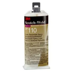 3M Scotch-Weld DP 110 - 2-Komponenten-Konstruktionskleber - Klebeprodukte: Zähelastischer Epoxidharz-Kleber mit kurzer Verarbeitungszeit und hoher Schälkraft für zuverlässige Verbindungen.