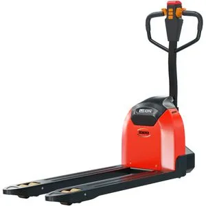 Schefer Elektrohubwagen EHW 15 Premium - 1500kg Tragkraft - Transportgeräte & Rampen mit elektrischem Heben für mühelosen Lastentransport, ideal für enge Räume dank kompaktem Design und schnellem Akkuwechsel.