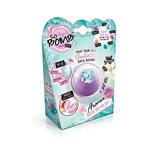 Canal Toys – So Bomb – DIY-Set für Duftende Badebomben – Stelle deine eigenen duftenden Badebomben her – Kreatives Bastelspielzeug – Manuelle Aktivität – Ideale Geschenkidee für Kinder – BBD 038