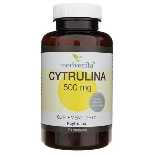 Medverita Medverita Citrulline L-citrulline 500 mg 120 Kapseln