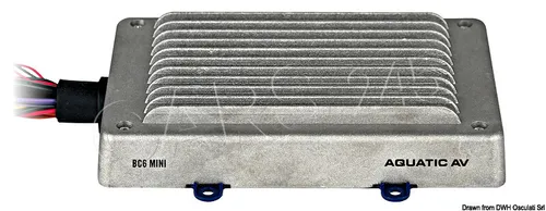 AQUATIC AV Bluecube Media Player - wasserdichtes Stereo-Gerät für Marine - Robuster Media Player für den Einsatz auf Booten, bietet hervorragenden Klang und ist speziell gegen Wasser geschützt.