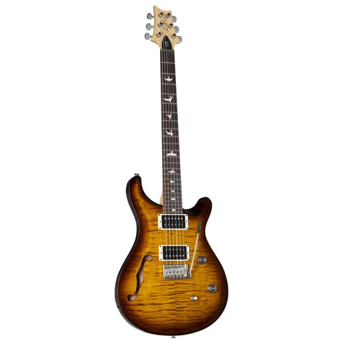 PRS CE24 Semi-Hollow Black Amber #0366044 E Gitarre