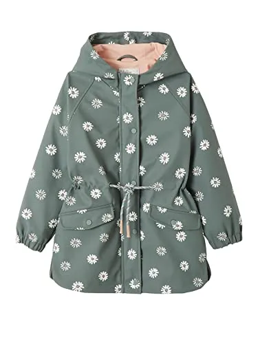 Vertbaudet Mädchen Regenjacke mit Zauber-Trick aqua bedruckt 134 - Stilvolle Mädchen Regenjacke mit praktischem Zauber-Trick, ideal für nasse Tage. Robuste Materialien sorgen für Komfort und Langlebigkeit beim Spielen im Freien.