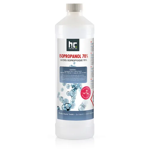 Isopropanol 99,9% - Hochwirksamer Reiniger und Entfetter - Reinigungsmittel für Haushalt, Hobby und Industrie, ideal zur effektiven Reinigung und Entfettung von Oberflächen.