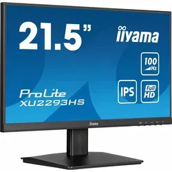 iiyama ProLite Monitor XU2293HS-B6 - 21,5 Zoll Full HD IPS Monitor, 1ms Reaktionszeit und 100Hz für flüssige Gaming-Erlebnisse