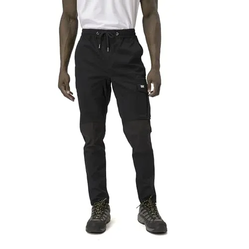 Caterpillar Herren Dynamic Arbeitshose, Schwarz, 34 EU - Robuste Arbeitshose aus Oxford-Canvas mit verstärkten Knien für hohe Langlebigkeit. Praktische Seitentaschen mit sicherem Verschluss und optimaler Bewegungsfreiheit durch Zwickel im Schritt.