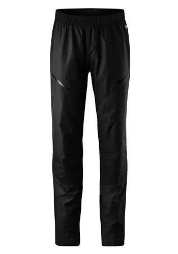 GONSO Save Pants Therm Herren Fahrradhose, Gr. L - Fahrradbekleidung, gefütterte Regenhose für sehr kalte Wintertage auf dem Rad, sorgt für optimalen Schutz und Komfort.