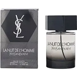 Yves Saint Laurent La Nuit De L Homme Eau de Toilette Spray 100 ml - Verführerischer Männerduft, kontrastreich und sinnlich für selbstbewusste Männer