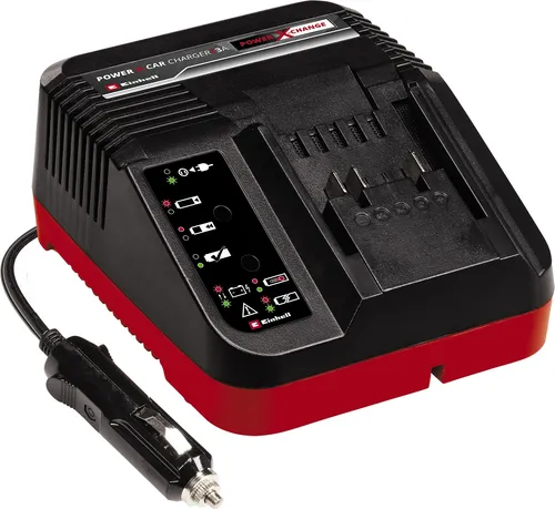 Einhell Original Ladegerät Power X-Car Charger 3A - Mobiles 12V-Ladegerät für Power X-Change Akkus, mit intelligenter Akkuüberwachung und Schnellladetechnologie