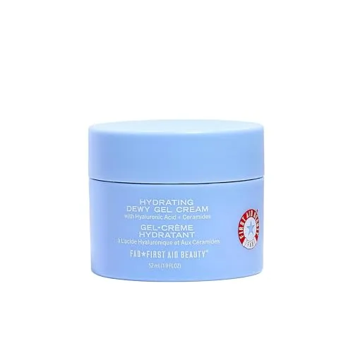 First Aid Beauty - Hydrating Dewy Gel Cream - Feuchtigkeitscreme Mit Hyaluronsäure + Ceramiden - dewey Gel Cream - 17oz 52 ml