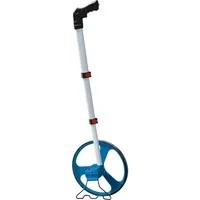 Bosch Messrad Professional GWM 32 - Analog Messrad, für präzise Distanzen bis 9999 m, leicht und ergonomisch mit Teleskopschaft