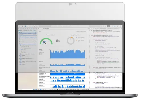 Schutzfolie für Apple MacBook Pro 13 Zoll (2019) Display Folie matt