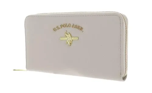 U.S. Polo Assn Geldbörse Stanford - Modische Zip Around Wallet - Geldbörsen mit klassischer Aufteilung, 8 Kreditkartenfächer und praktischer Zipper-Verschluss. Ideal für stilbewusste Frauen, die Ordnung schätzen.