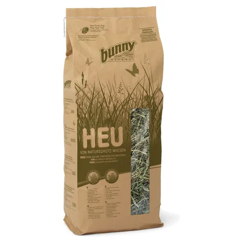 Bunny Nature Heu von Naturschutzwiesen 1,7 kg für Nager, NEU