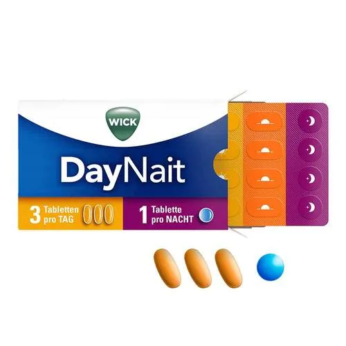 WICK DayNait Filmtabletten Tag & Nacht 16 St