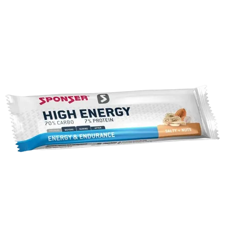 SPONSER HIGH ENERGY BAR Salty-Nuts 15-026