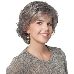 Ellen Wille Hairpower Perücke - Daily Large 830.6 Chocolate Mix - Elegante lockige Perücke für große Köpfe (56-58 cm), leicht und stylisch für jeden Anlass. Mit Teil-Monofilament und hochwertigem Synthetikmaterial für ein natürliches Tragegefühl.