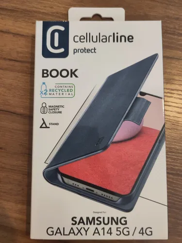 CellularLine Book Case für Samsung A14 5G Blue (60403)