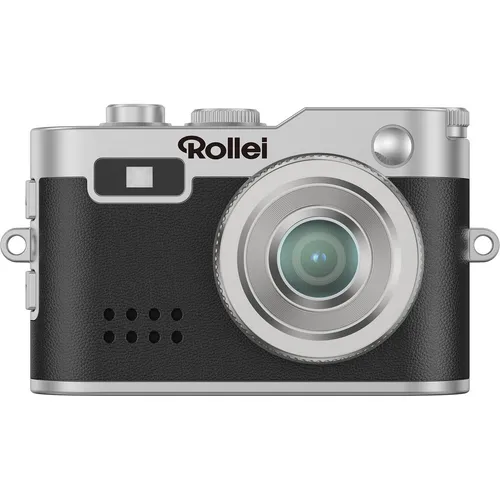 Rollei Mini Digitalkamera 12064 - Kompakte Digitalkamera für Full-HD-Videos und 2-MP-Fotos, ideal für unterwegs mit LED-Licht und Diktierfunktion. Perfekt für kreative Aufnahmen.