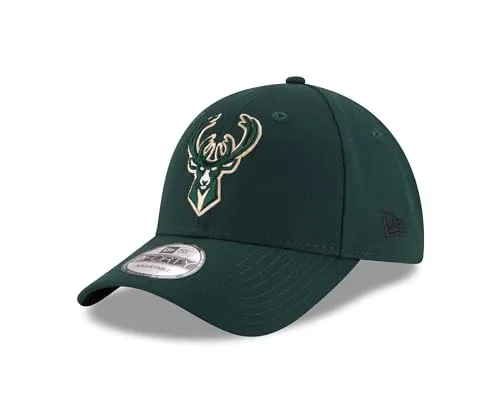 New Era Milwaukee Bucks NBA The League 9Forty Adjustable Cap - Verstellbare Kappe mit Team-Logo der Milwaukee Bucks, ideal für Fans und perfekten Tragekomfort. Hergestellt aus 100 % gewebtem Polyester.