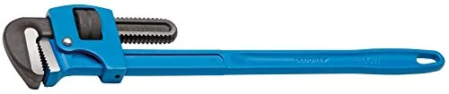 Gedore 225 18 2964856 Rohrzange 2" - Zangen mit 2" Öffnungsweite, ideal für professionelle Anwendungen und bietet eine hohe Griffigkeit durch die spezielle Verzahnung.