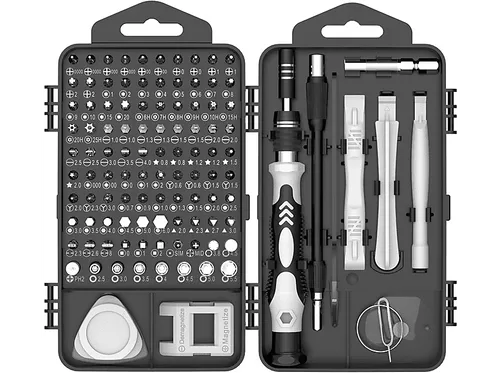 ISY ISD 1000 117-IN-1 Schraubendreher Set, Schwarz