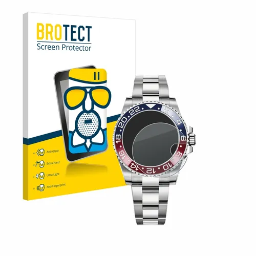 BROTECT Panzerfolie Schutzglas für Rolex GMT-Master II matt entspiegelt Display