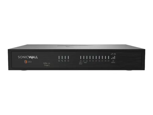 SonicWALL TZ 280 - Sicherheitsgerät der Gen 8 - SonicWALL TZ 280 - Sicherheitsgerät für Netzwerksicherheitssysteme & Firewalls. Bietet hohe Leistung und zuverlässigen Schutz für Ihr Netzwerk.
