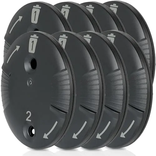 JB White 64 Hörgerätefilter für Phonak CeruShield Disk v2.0 (8 Packungen) Filter für Hörgeräte Audeo Marvel Paradise Lumity, 64x Wachsschutz Cerumenfilter Hörgerät, Wax Zubehör 4.0 Receiver