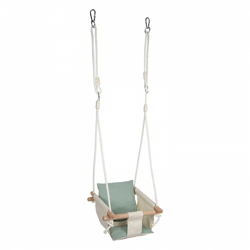 small foot Babyschaukel Komfort Farbvariante (11584) - Stylische Babyschaukel für höchsten Komfort und Sicherheit. Ideal für die Kleinsten, mit herausnehmbarem Polster und modernem Design für jeden Raum.