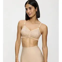 Triumph Doreen BH ohne Bügel (75B Skin) - Funktionsunterwäsche mit softer Polsterung und optimaler Konstruktion für perfekten Halt und ein wunderschön geformtes Dekolleté. Ideal für den täglichen Komfort.