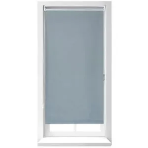 Relaxdays Rollo Klemmfix, verdunkelnd, grau, 60 x 160cm, Thermorollo, zum Klemmen, ohne Bohren
