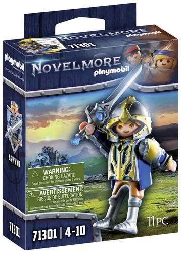 PLAYMOBIL Novelmore 71301 - Arwynn mit Invincibus, ab 4 Jahren, für unendlichen Spielspaß und Abenteuer im Kinderzimmer